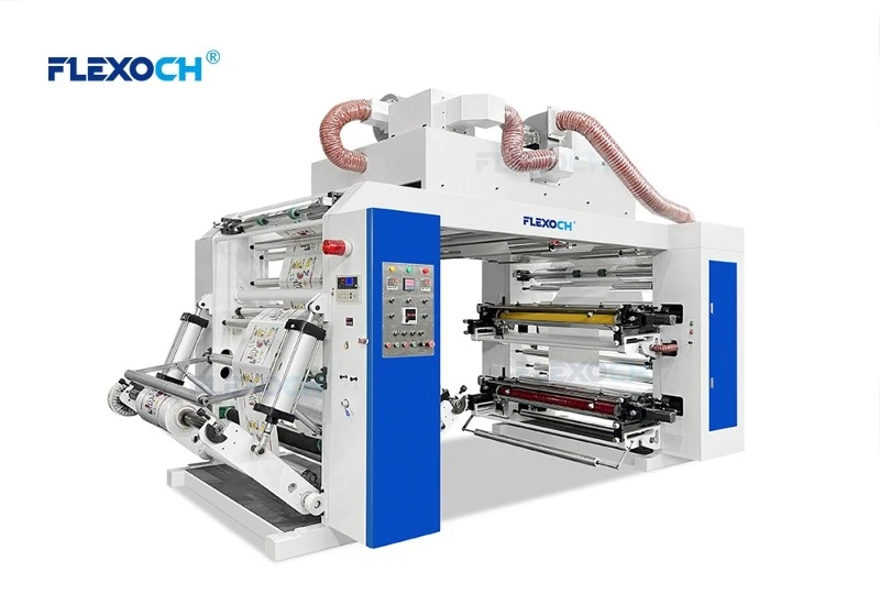 4 Color Stack Flexo Machine 4 Color Stack Flexo Machine