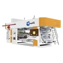 Plastic film flexo printmachine